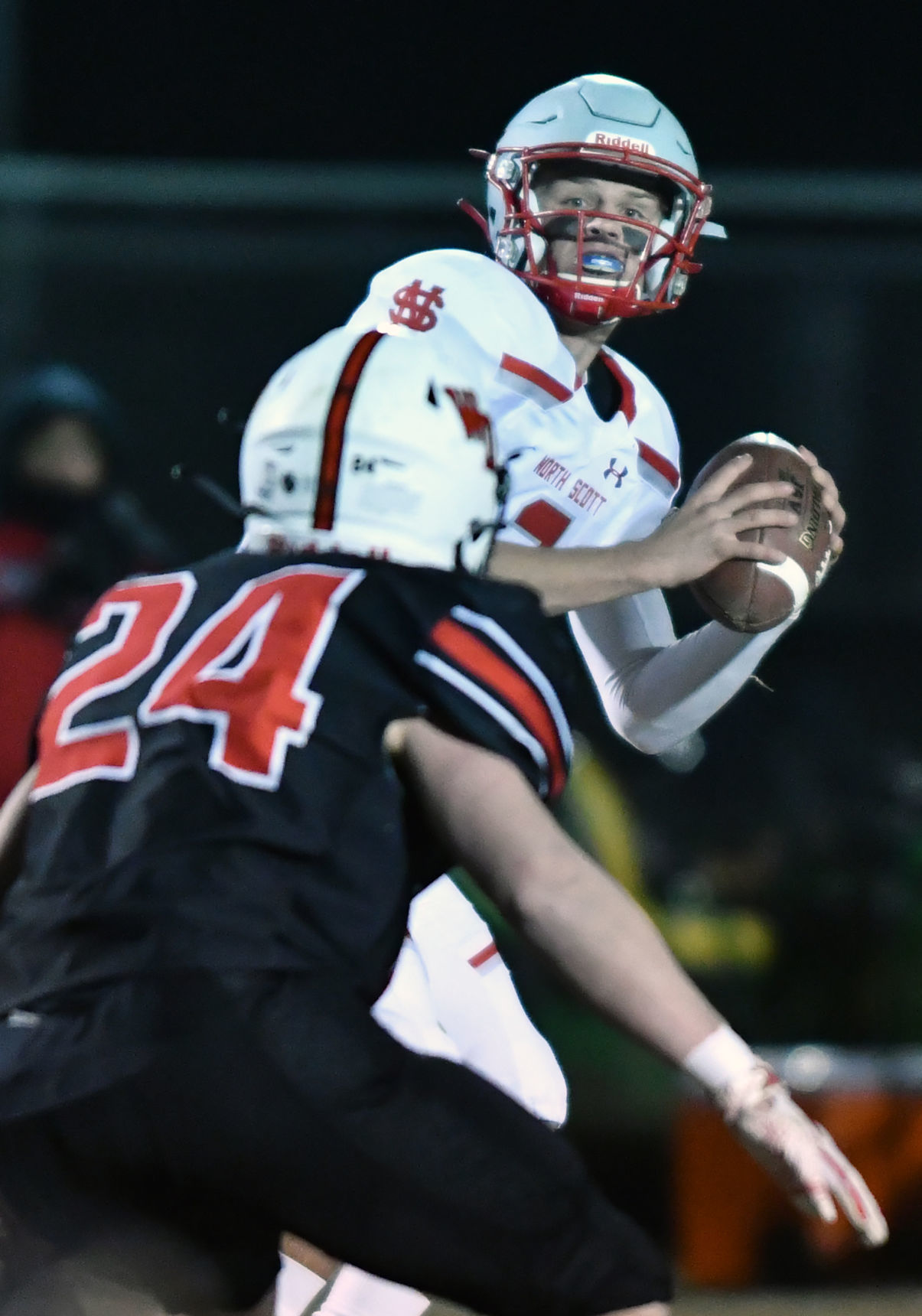 Class 3A second round football